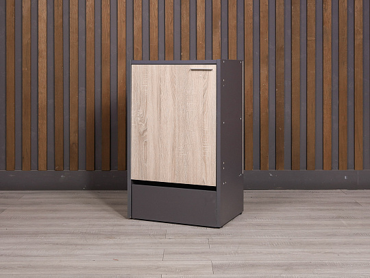 Тумба под оргтехнику ДСП Ясень шимо Россия