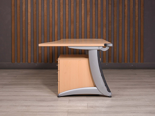 Стол с тумбой Steelcase ДСП Бук США