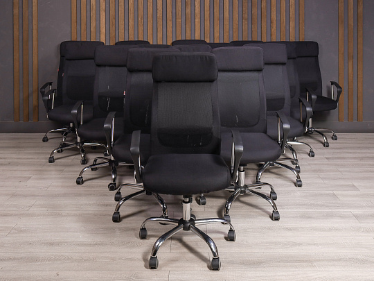 Офисное кресло Easy Chair Ткань Чёрный Россия