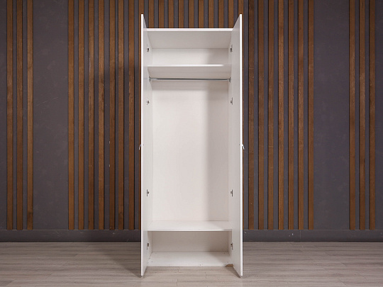 Шкаф для одежды ДСП Белый Россия