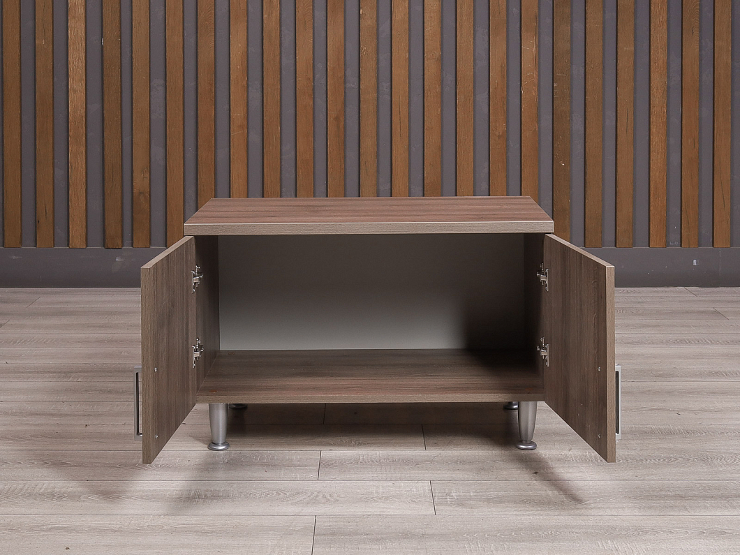 Тумба под оргтехнику ДСП Ясень шимо Россия (24374-21085)