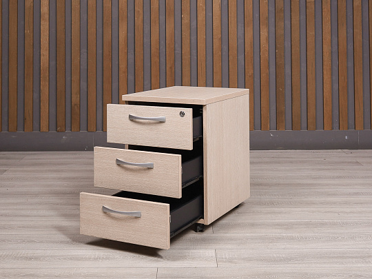 Тумба подкатная ДСП Ясень шимо Россия