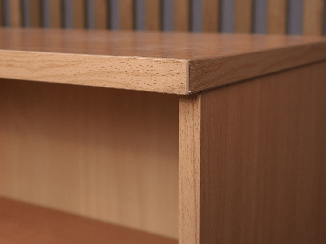 Шкаф-стеллаж для документов ДСП Клен Россия (253573-10075)