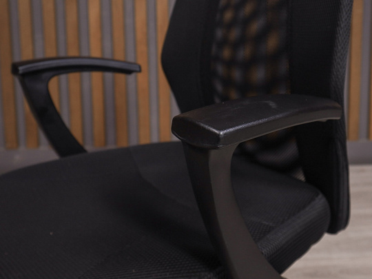 Офисное кресло EasyChair Ткань Чёрный Россия