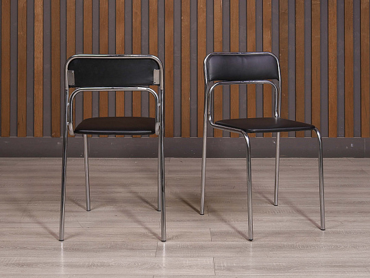 Офисный стул Кожзам Чёрный Россия