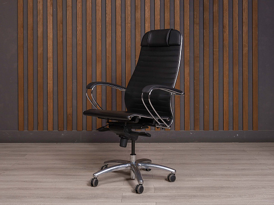 Кресло руководителя Metta Samurai Искусственная кожа Чёрный Россия