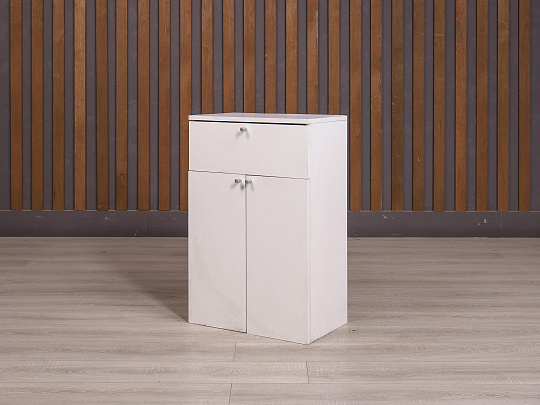 Тумба под оргтехнику ДСП Белый Россия