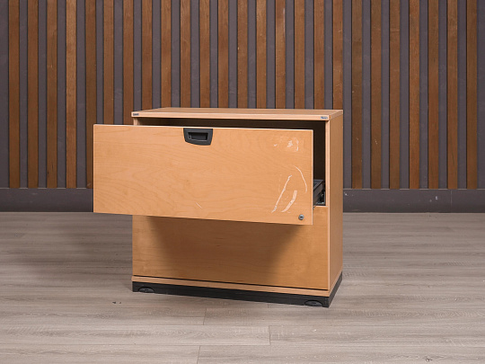 Тумба под оргтехнику Kinnarps ДСП Клен Швеция