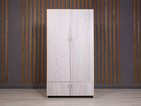 Шкаф для одежды ДСП Ясень шимо Россия