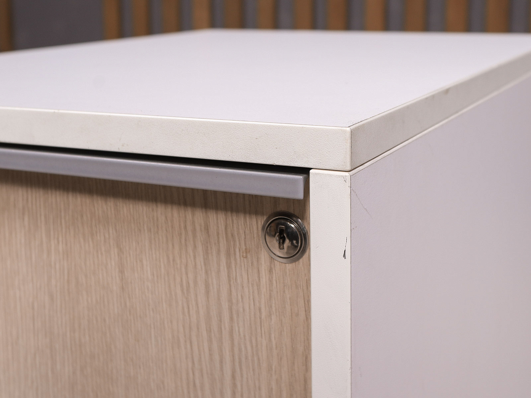 Тумба подкатная ДСП Белый Россия (24161-10075)