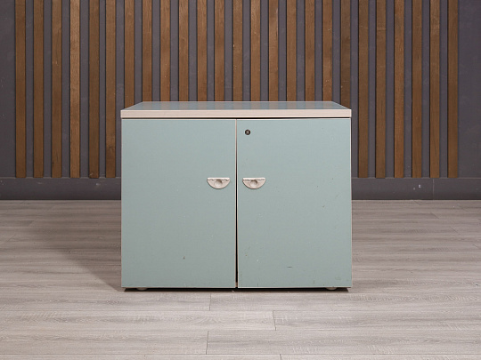 Тумба под оргтехнику ДСП Зелёный Россия