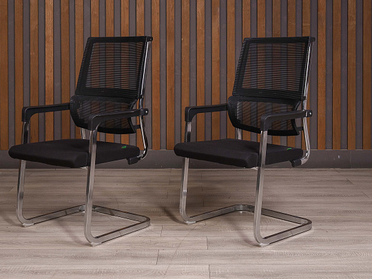 Конференц-кресло RIVA CHAIR Ткань Чёрный Россия