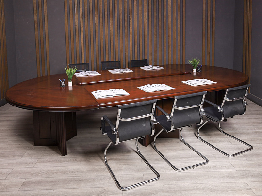 Стол для переговоров Harvard Шпон Орех Импорт