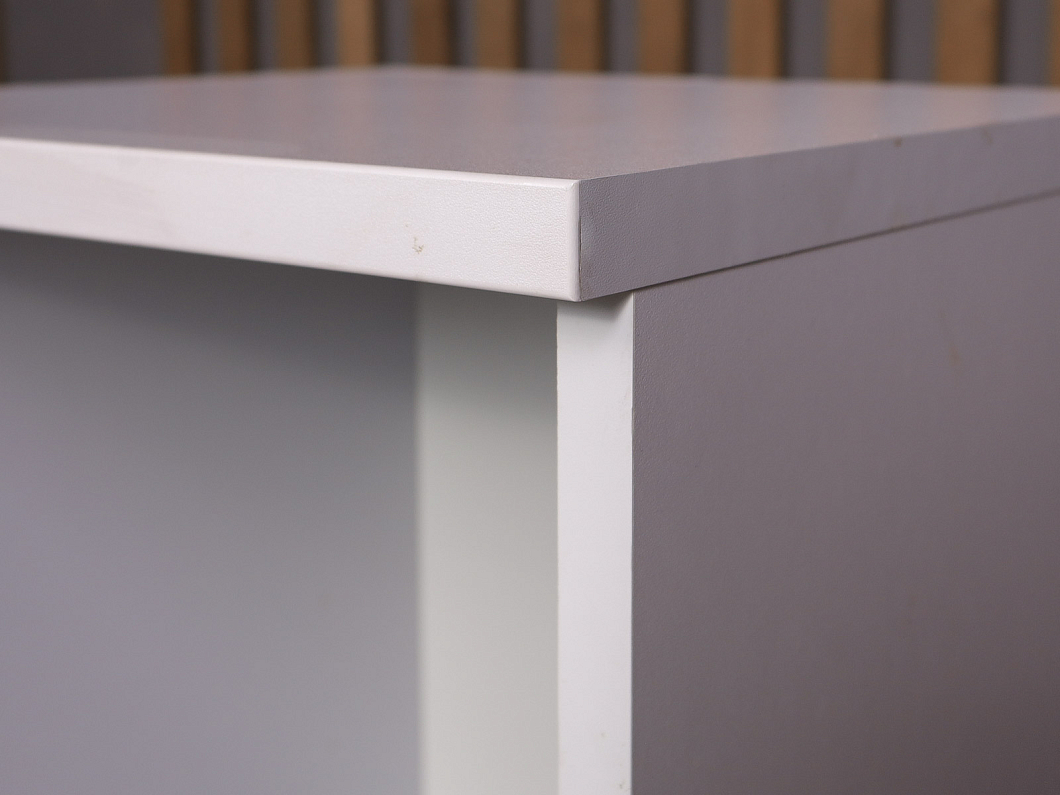 Шкаф-стеллаж для документов ДСП Серый Россия (25364-28105)