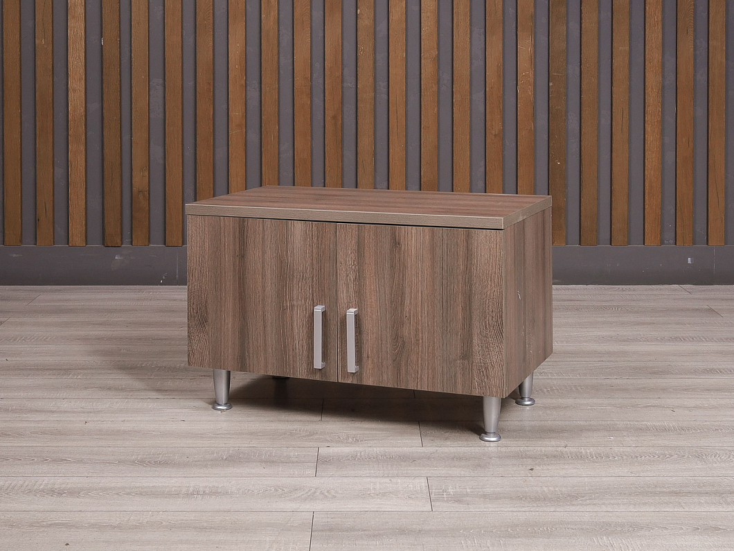 Тумба под оргтехнику ДСП Ясень шимо Россия (24374-21085)