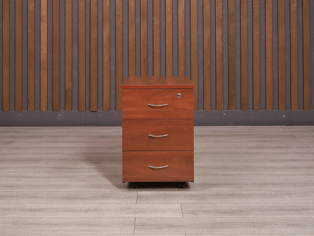 Тумба подкатная ДСП Вишня Россия (24155-11095)