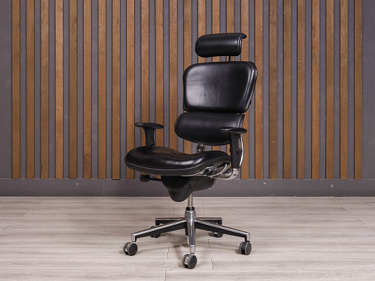 Кресло руководителя Comfort Workspace Ergohuman Elite 2 Кожа Чёрный Тайвань