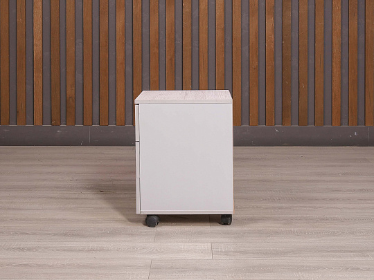 Тумба подкатная ДСП Ясень шимо Россия