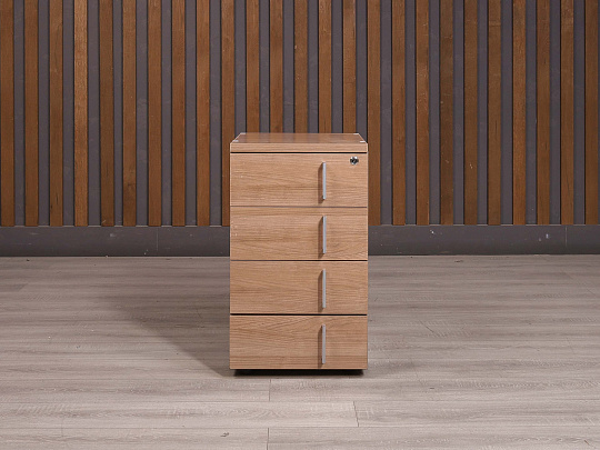 Тумба подкатная ДСП Ясень шимо Россия