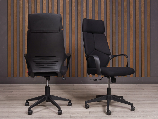 Офисное кресло ДЭФО Ткань Чёрный Россия