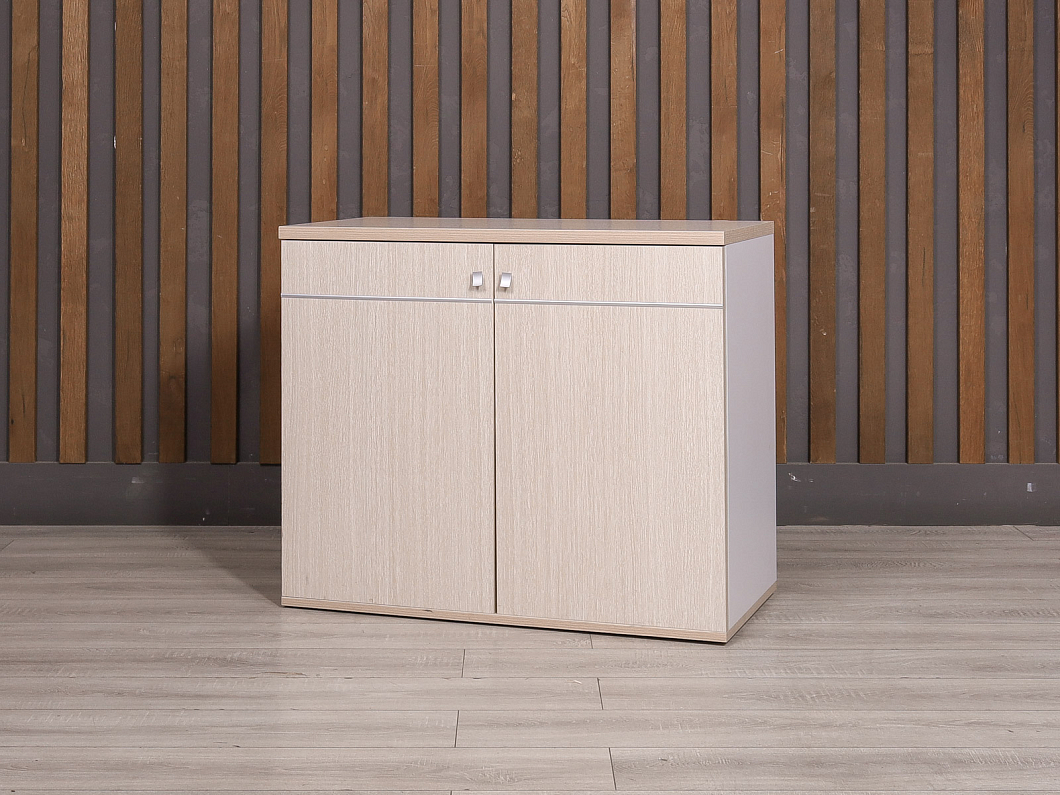 Тумба под оргтехнику ДСП Ясень шимо Россия (24374-28105)