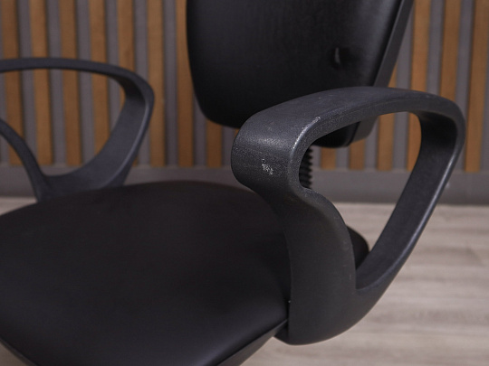 Офисное кресло Искусственная кожа Чёрный Россия