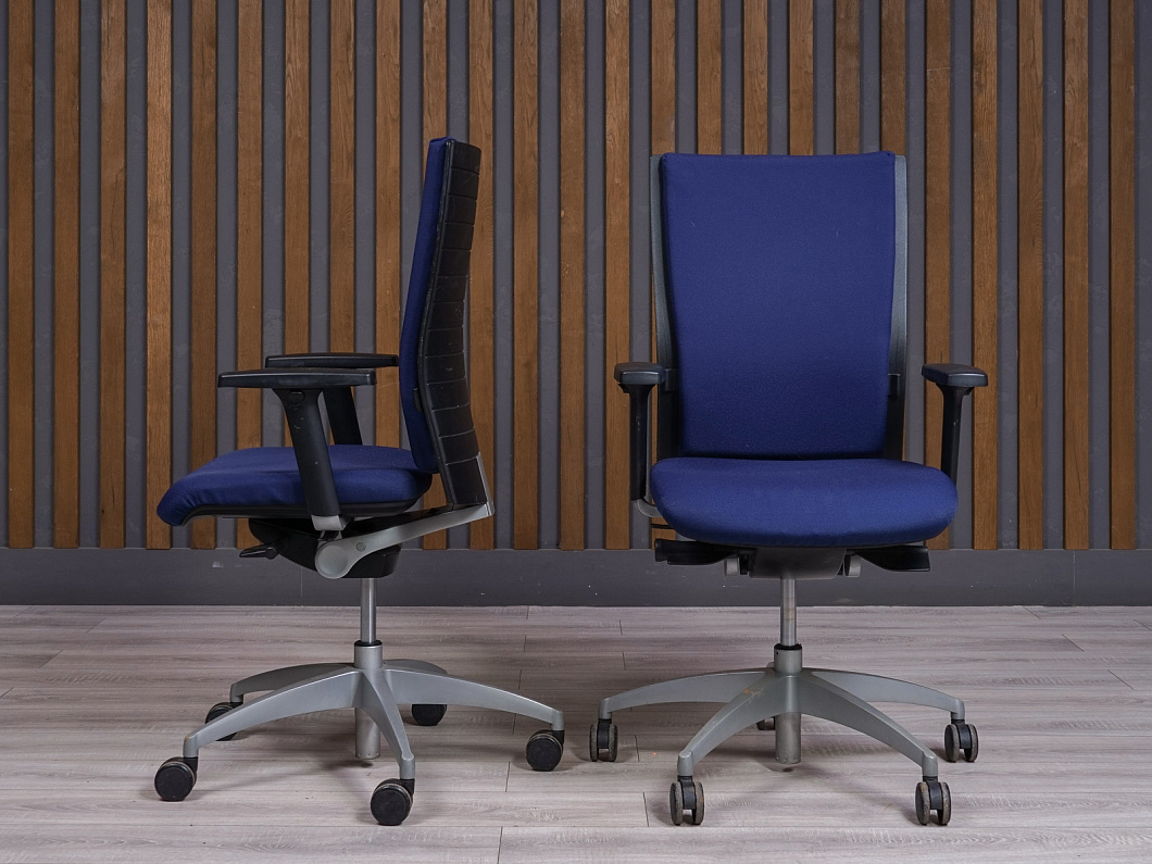 Кресло руководителя Steelcase Ткань Синий США (3268-09104)