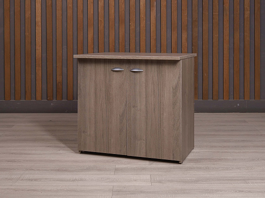 Тумба под оргтехнику ДСП Ясень шимо Россия