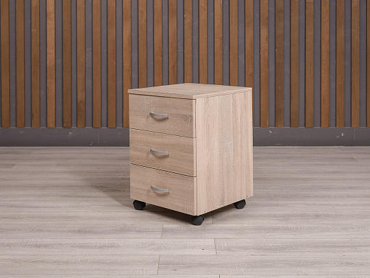 Тумба подкатная ДСП Ясень шимо Россия