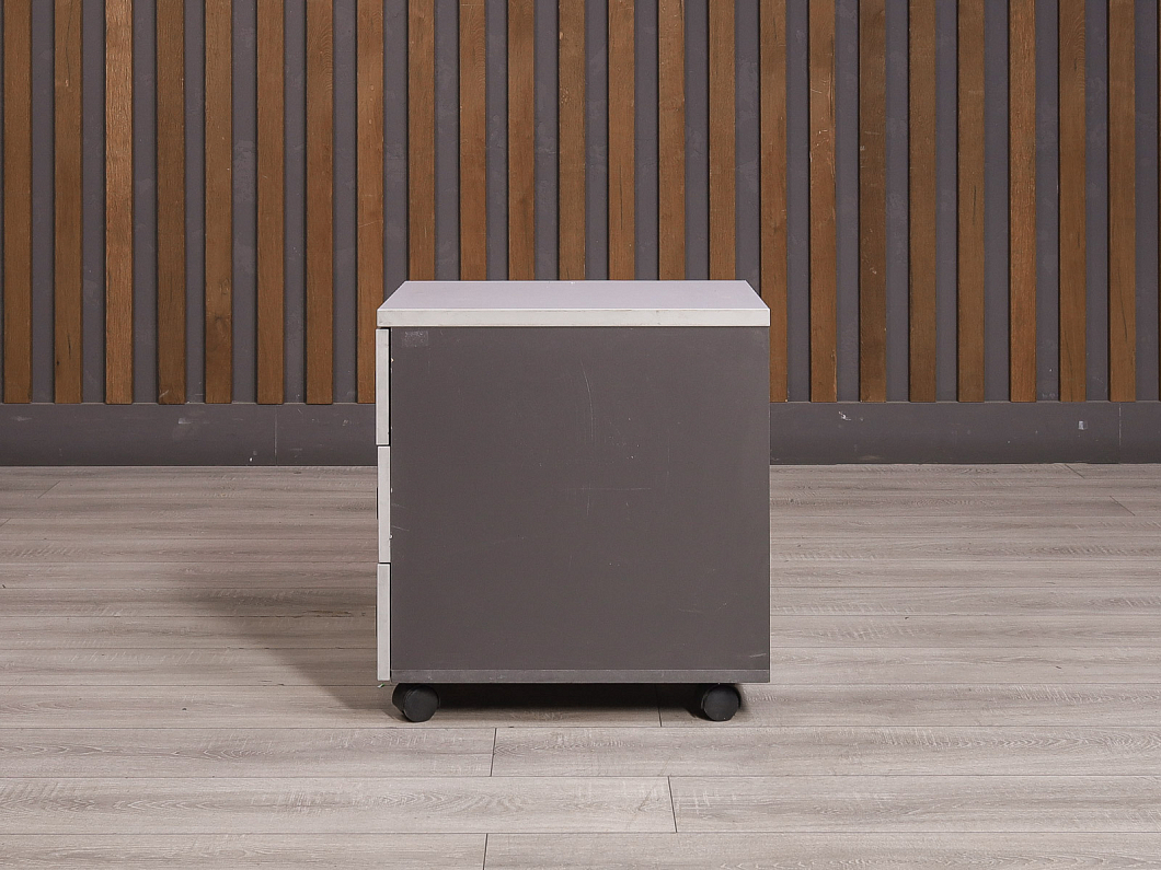 Тумба подкатная ДСП Серый Россия (241641-23105)