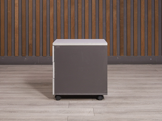 Тумба подкатная ДСП Серый Россия