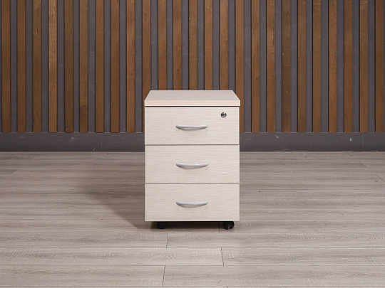 Тумба подкатная ДСП Ясень шимо Россия