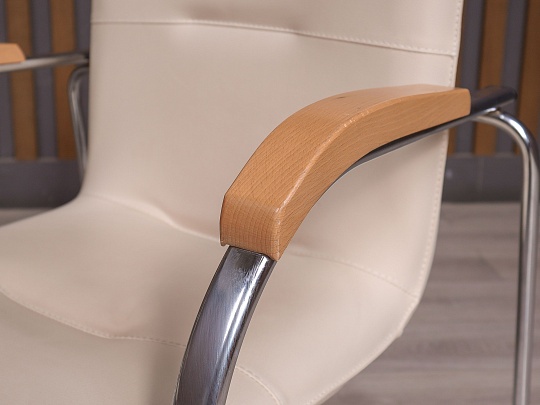 Конференц-кресло Samba Искусственная кожа Бежевый Россия