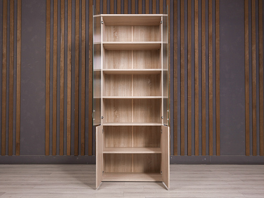 Шкаф для документов ДСП Ясень шимо Россия