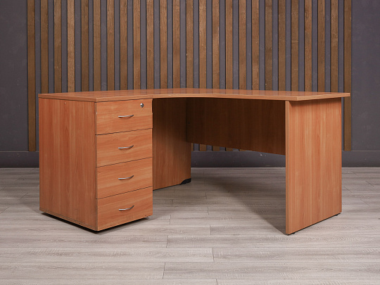 Стол с тумбой ДСП Ольха Россия