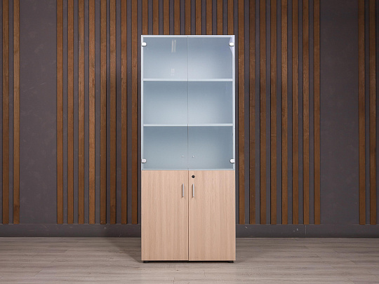 Шкаф для документов ДСП Ясень шимо Россия