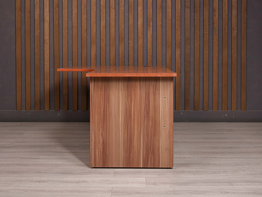 Стол эргономичный ДСП Орех Россия