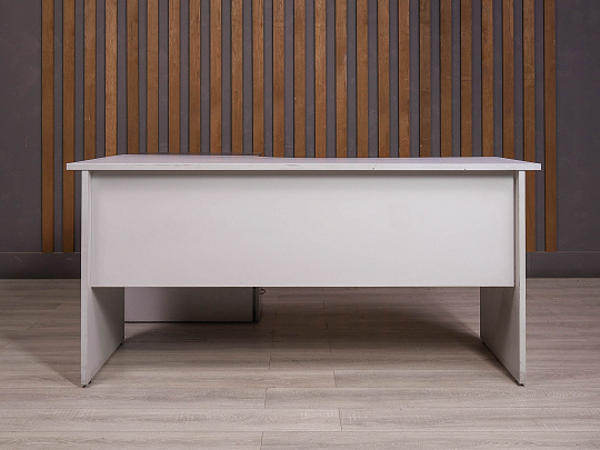 Стол с тумбой ДСП Серый Россия