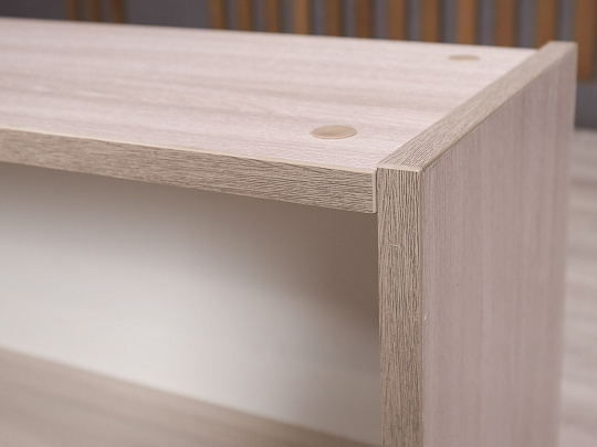 Полка навесная ДСП Ясень шимо Россия