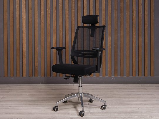 Кресло руководителя Ткань Чёрный Россия