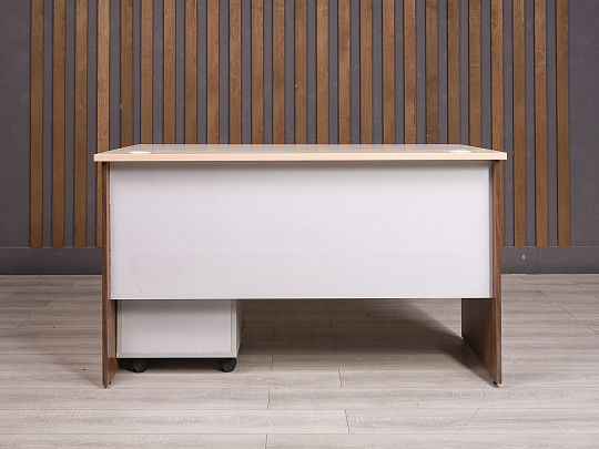 Стол с тумбой ДСП Дуб Россия