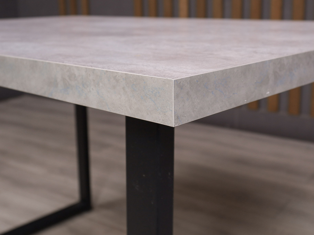 Стол прямоугольный ДСП Серый Россия (23164-07115)