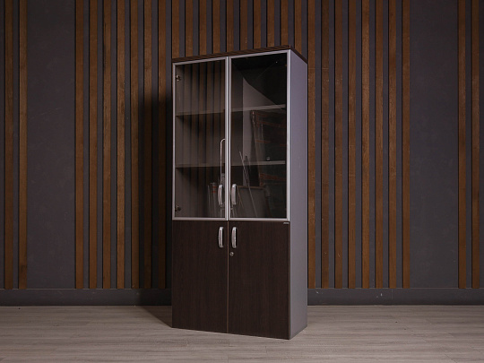 Шкаф для документов ДСП Венге Россия