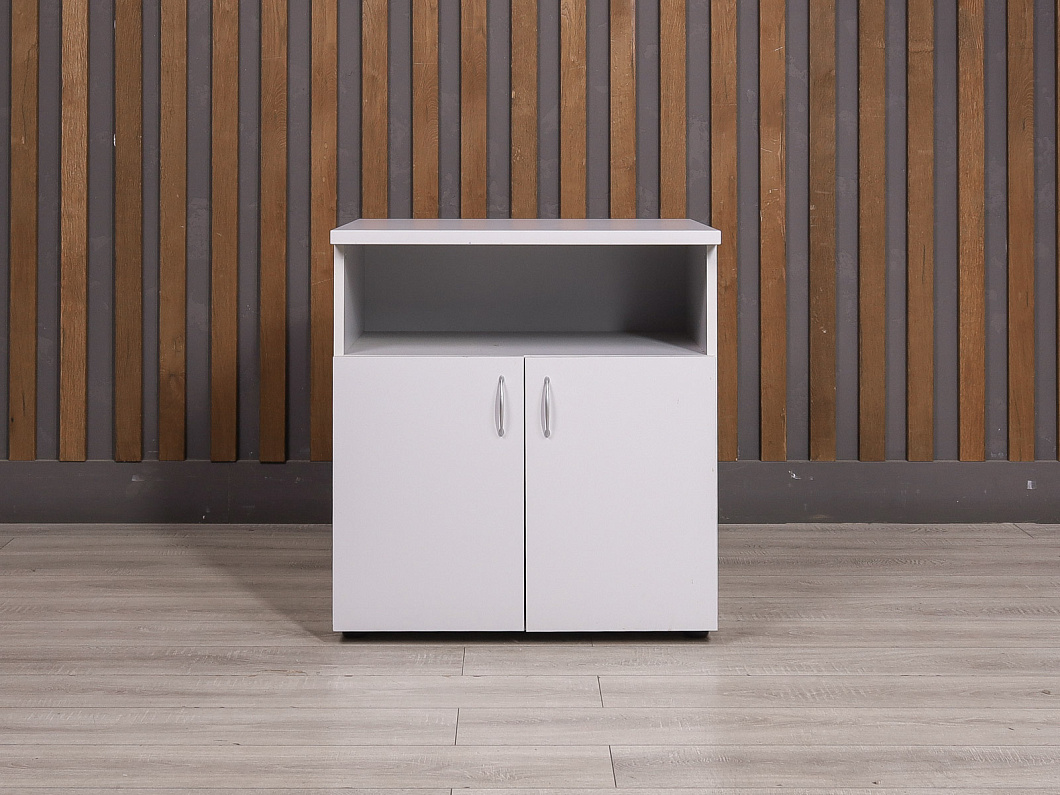 Тумба под оргтехнику ДСП Серый Россия (243643-28105)