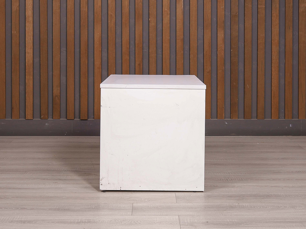 Тумба под оргтехнику ДСП Белый Россия (24362-29056)
