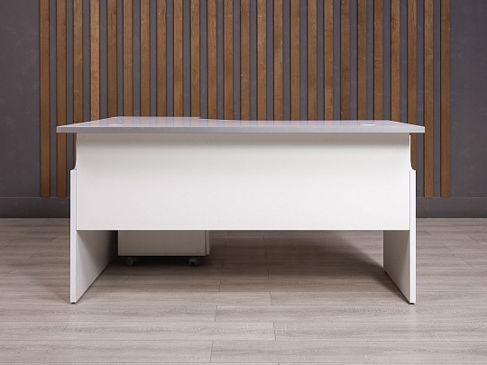 Стол с тумбой ДСП Белый Россия