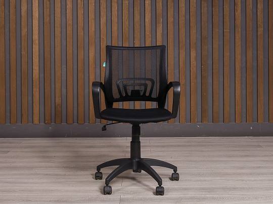 Офисное кресло Бюрократ Ткань Чёрный Россия