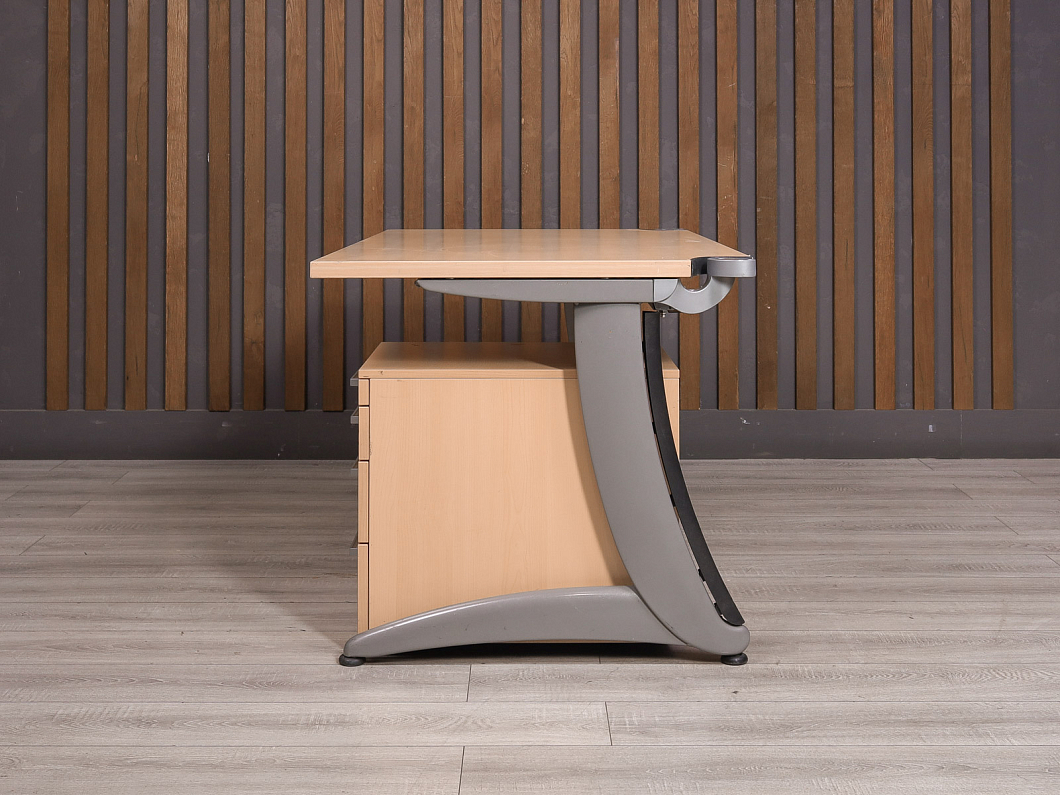 Стол с тумбой Steelcase ДСП Дуб США (21571-11085)