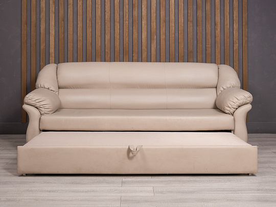 Диван Искусственная кожа Бежевый Россия