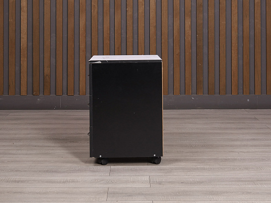 Тумба подкатная ДСП Чёрный Россия